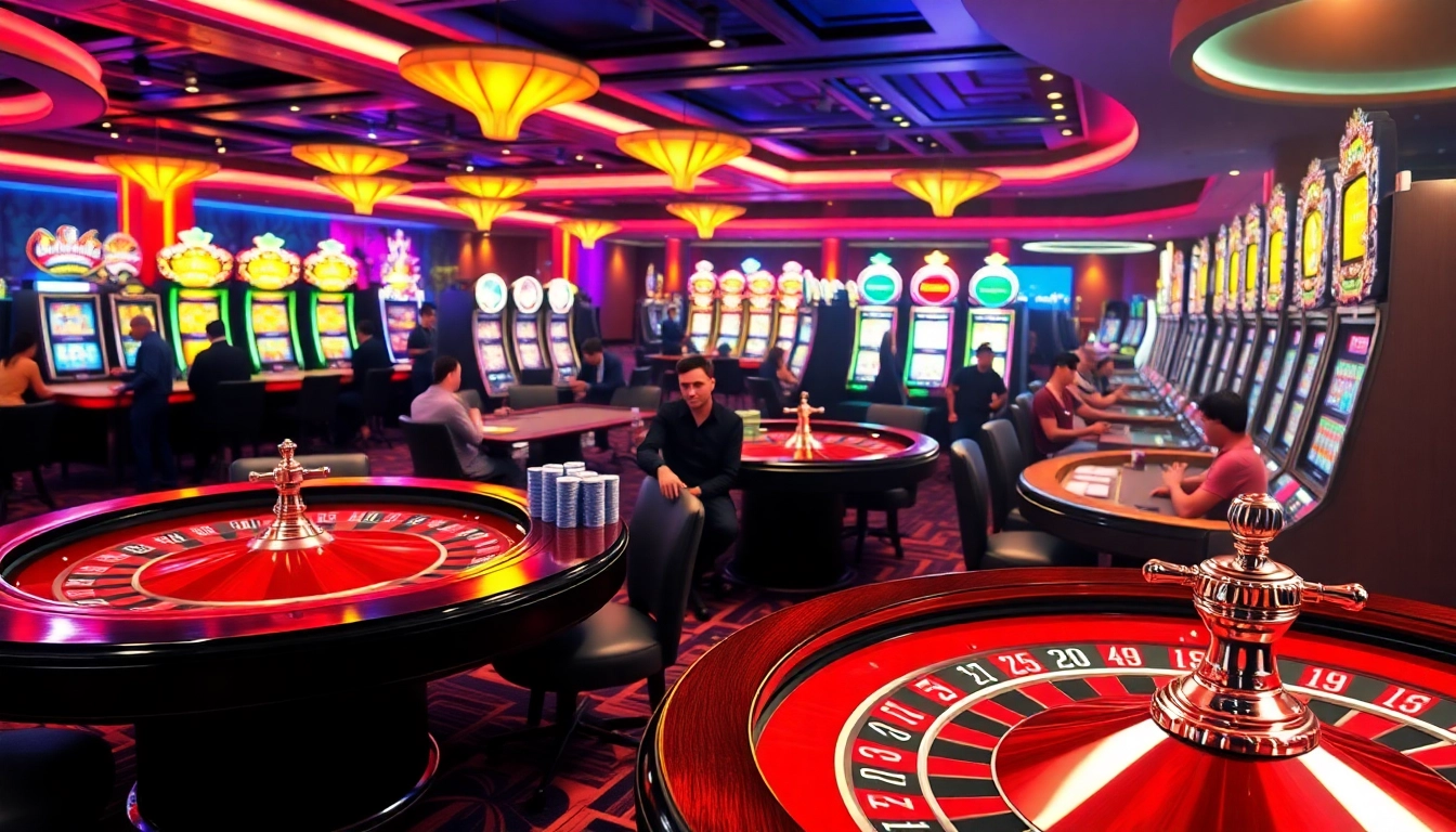 "Experience the excitement of the 8k8 online casino with engaging games and vibrant casino ambiance."